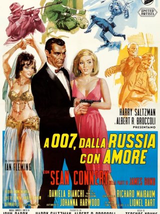Locandina di A 007, dalla Russia con amore (1963)