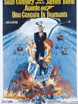 Locandina di Agente 007 - una cascata di diamanti (1971)