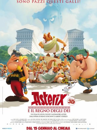 Locandina di Asterix e il Regno degli dei (2014)