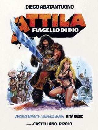 Locandina di Attila flagello di Dio (1982)