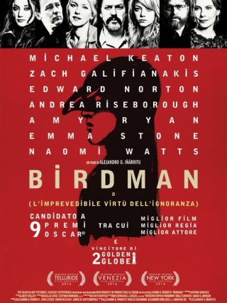 Locandina di Birdman (2014)