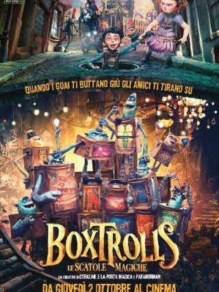 Locandina di Boxtrolls - Le scatole magiche (2014)