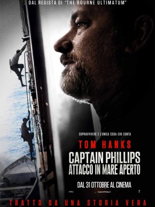 Locandina di Captain Phillips - Attacco in mare aperto (2013)