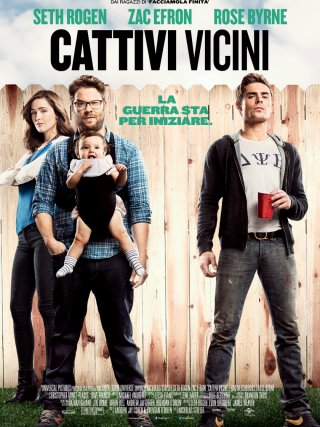 Locandina di Cattivi vicini (2014)
