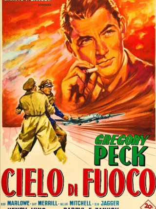 Locandina di Cielo di fuoco (1949)