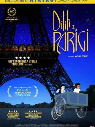 Locandina di Dilili a Parigi (2019)
