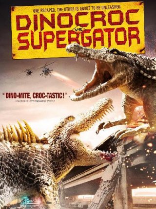 Locandina di Dinocroc vs. Supergator (2010)