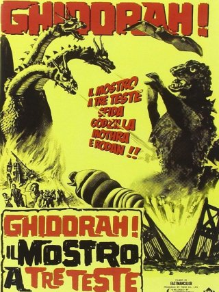 Locandina di Ghidorah il mostro a tre teste (1964)