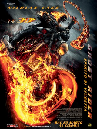 Locandina di Ghost Rider - Spirito di vendetta (2011)