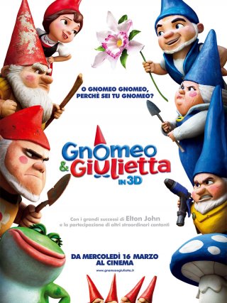 Locandina di Gnomeo e Giulietta (2011)
