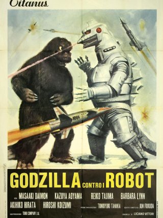 Locandina di Godzilla contro i robot (1974)