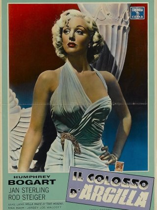 Locandina di Il colosso d'argilla (1956)