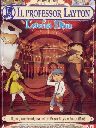 Locandina di Il professor Layton e l'eterna diva (2009)