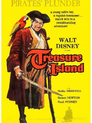 Locandina di L'isola del tesoro (1950)