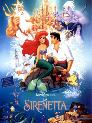 Locandina di La sirenetta (1989)