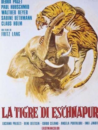 Locandina di La tigre di Eschnapur (1959)