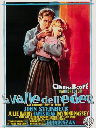 Locandina di La valle dell'Eden (1955)