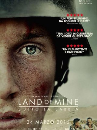 Locandina di Land of Mine - Sotto la sabbia (2015)