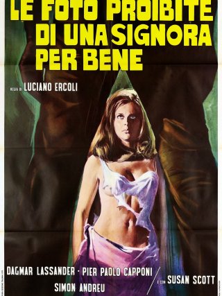 Locandina di Le foto proibite di una signora per bene (1970)