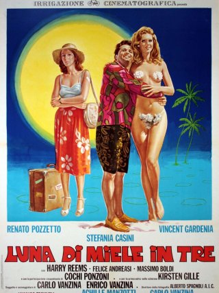 Locandina di Luna di miele in tre (1976)