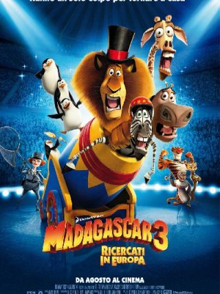 Locandina di Madagascar 3 - Ricercati in Europa (2012)