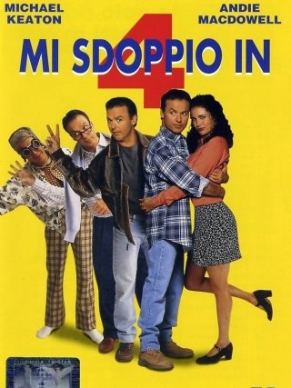 Locandina di Mi sdoppio in quattro (1996)