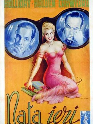 Locandina di Nata ieri (1950)