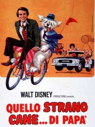 Locandina di Quello strano cane di papà (1976)