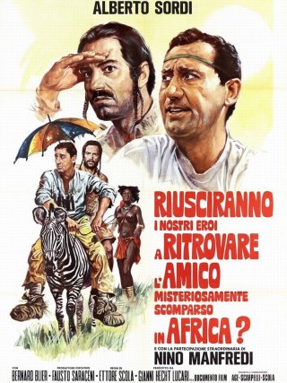 Locandina di Riusciranno i nostri eroi a ritrovare l'amico misteriosamente scompars (1968)