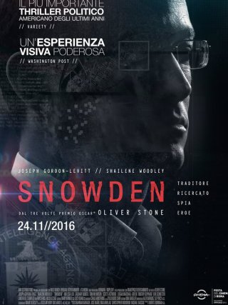 Locandina di Snowden (2016)