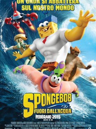Locandina di SpongeBob - Fuori dall'acqua (2015)