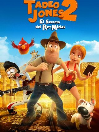 Locandina di Taddeo l'esploratore e il segreto di re Mida (2017)