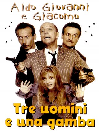 Locandina di Tre uomini e una gamba (1997)