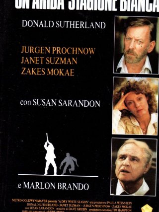 Locandina di Un'arida stagione bianca (1989)