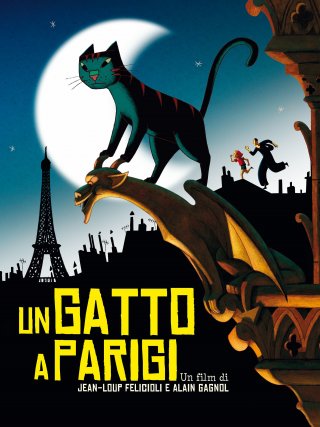 Locandina di Un gatto a Parigi (2010)