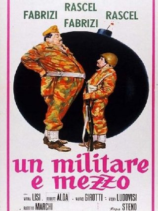 Locandina di Un militare e mezzo (1960)