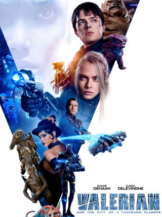 Locandina di Valerian e la citta' dei mille pianeti (2017)