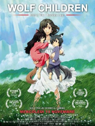 Locandina di Wolf Children - Ame e Yuki i bambini lupo (2012)
